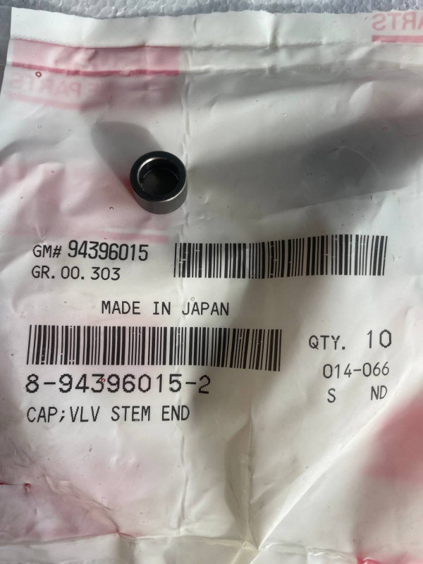 Пятак регулировочный клапана 8-94396-015-2 ISUZU OEM