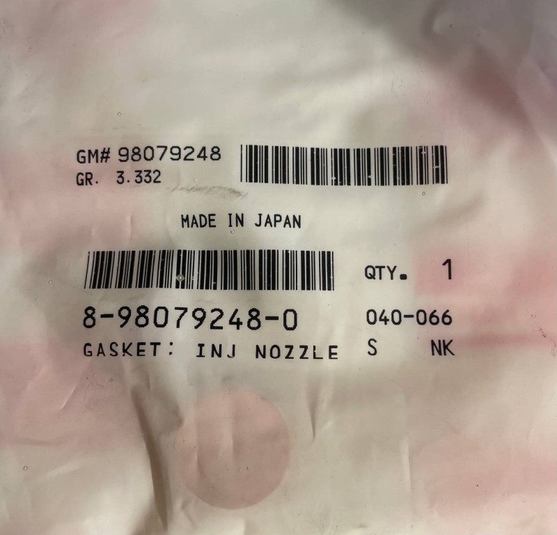 Шайба топливной форсунки ISUZU 4HK1 8-98079-248-0 (9,2*20*8 конус) ISUZU OEM
